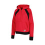 Women's Red Carolina Hurricanes Wishbone Half-Zip Hoodie