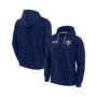 Men's and Women's Navy Chicago Bears Super Soft Fleece Pullover Hoodie