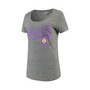 Women's by New Era Gray Orlando City SC Scoop Neck Tri-Blend T-shirt
