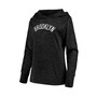 Women's Branded Black Brooklyn Nets Showtime Done Better Pullover Hoodie