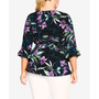 Trendy Plus Size Astrid Print Top