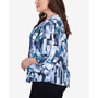 Plus Size Classics Mini Stained Glass Pointed Hem Top
