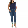 Plus Size Crochet Trim Sleeveless Top