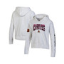 Women's Heathered Gray Arizona Coyotes Reverse Weave Pullover Hoodie