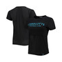 Women's Black Charlotte FC Mesh T-shirt