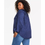 Plus Size Button-Front Jacquard Shirt, Created for Macy's