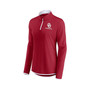Women's Branded Crimson Oklahoma Sooners Worth the Drive Quarter-Zip Top