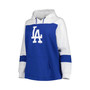 Women's Royal Los Angeles Dodgers Plus Size Colorblock Pullover Hoodie