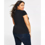 Plus Size Lace-Up Top, Created for Macy's