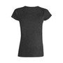 Women's Charcoal Jimmie Johnson Kinetic V-Neck T-shirt