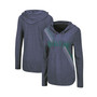 Women's Navy Notre Dame Fighting Irish Bernadette Hoodie Long Sleeve T-shirt