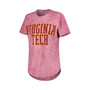 Women's Maroon Virginia Tech Hokies Southlawn Sun-Washed T-shirt