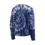 Women's College Navy Seattle Seahawks Tie Dye Long Sleeve T-shirt