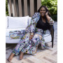Trendy Plus Size Satin Collared Duster