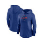 Women's Royal Chicago Cubs Authentic Collection Pregame Performance Pullover Hoodie