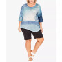 Plus Size Point Front Top