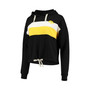 Women's Black, Gold Iowa Hawkeyes Leave Your Mark Pullover Hoodie