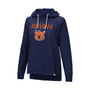 Women's Navy Auburn Tigers Nollie Raglan Slub Pullover Hoodie