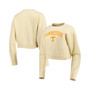 Women's Cream Tennessee Volunteers Classic Campus Corded Timber Sweatshirt