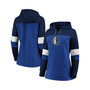 Women's Branded Blue, Navy Dallas Mavericks Iconic Heavy Block Pullover Hoodie