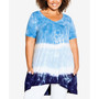 Plus Size Tyler Tie Dye Tunic Top