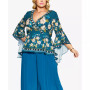 Trendy Plus Size Nova Scarf Wrap Top