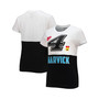 Women's White, Black Kevin Harvick Double Team T-shirt