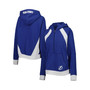 Women's Blue Tampa Bay Lightning Wishbone Half-Zip Hoodie