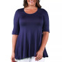Women's Plus Size Tunic Top
