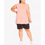 Plus Size Fit N Flare Tank Top