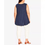 Plus Size Fit N Flare Tank Top