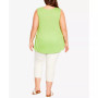 Plus Size Fit N Flare Tank Top