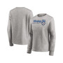 Women's Branded Heathered Gray Winnipeg Jets Fan Favorite Script Pullover Sweatshirt