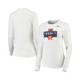 Women's White Syracuse Orange Tough4T Performance Long Sleeve T-shirt