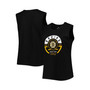Women's Black Boston Bruins Plus Size Tank Top