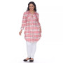 Plus Piper Stretchy Plaid Tunic
