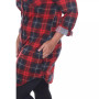 Plus Piper Stretchy Plaid Tunic