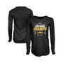 Women's Black LSU Tigers 2023 NCAA Women's Basketball National Champions Buzzer Stars Tri-Blend Long Sleeve T-shirt