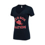 Women's Navy Boston Red Sox Hometown V-Neck T-shirt