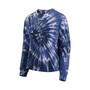 Women's Navy Minnesota Timberwolves Tie-Dye Long Sleeve T-shirt