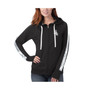 Women's Black Chicago White Sox Game Changer Raglan Full-Zip Hoodie