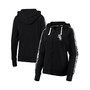 Women's Black Chicago White Sox Game Changer Raglan Full-Zip Hoodie