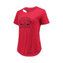 Women's Red Lehigh Valley IronPigs Cut It Out T-shirt