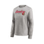 Women's Branded Heathered Gray Ottawa Senators Fan Favorite Script Pullover Sweatshirt