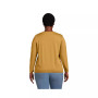 Women's Plus Size Relaxed Supima Cotton Long Sleeve Crewneck T-Shirt