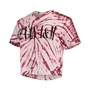 Women's Maroon Texas A M Aggies Showtime Tie-Dye Crop T-shirt