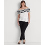 Plus Size Off-The-Shoulder Peplum Top