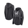 Women's Branded Heather Charcoal Brooklyn Nets Iconic Distribution Pullover Hoodie