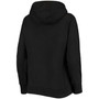 Plus Size Black Chicago Blackhawks Primary Team Logo Fleece V-Neck Pullover Hoodie
