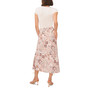 Women's Patchwork Printed A-Line Midi Skirt